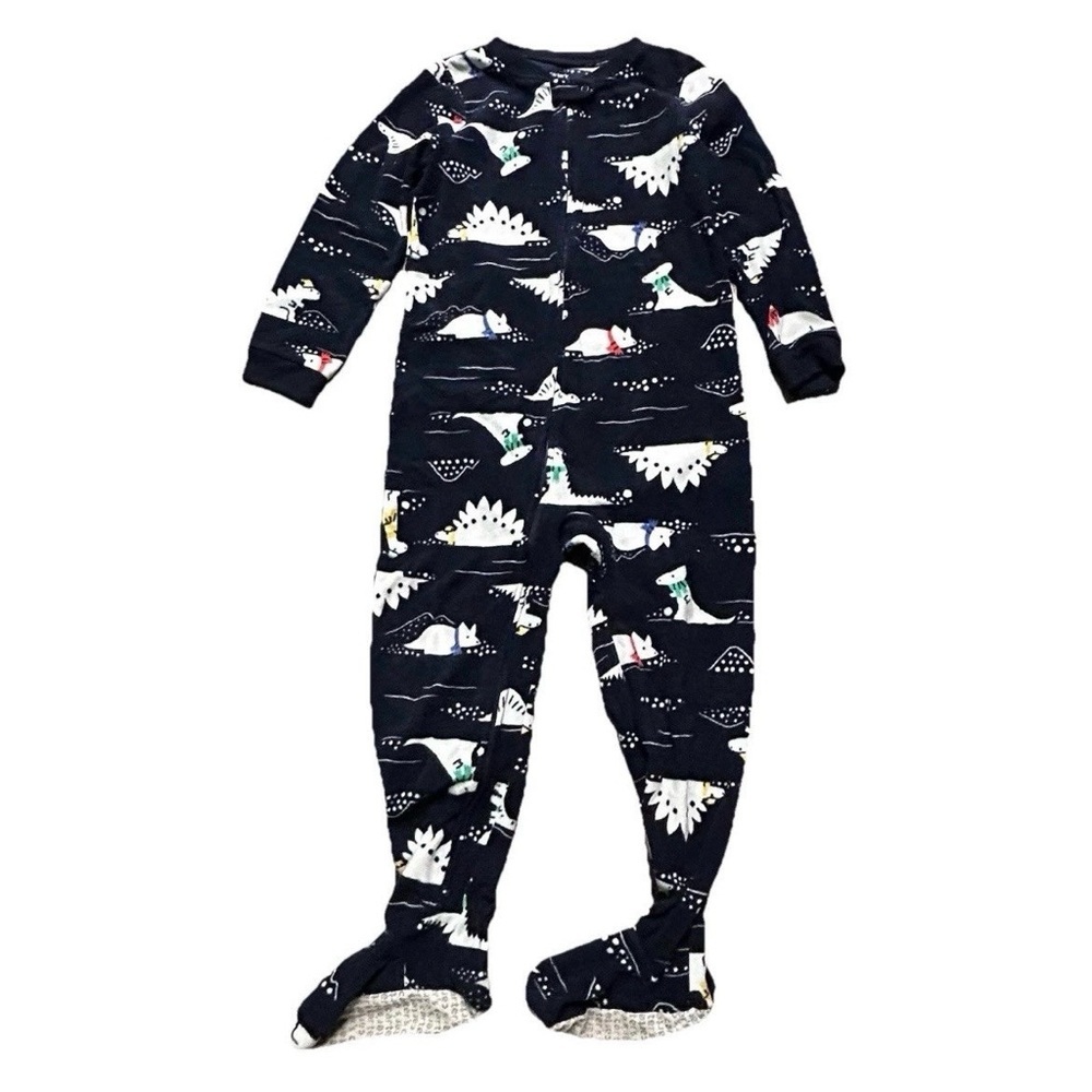 Toddler Boy Fleece Footie Pajamas Winter Cold Weather Toy Story Size 5T - Picture 4 of 5